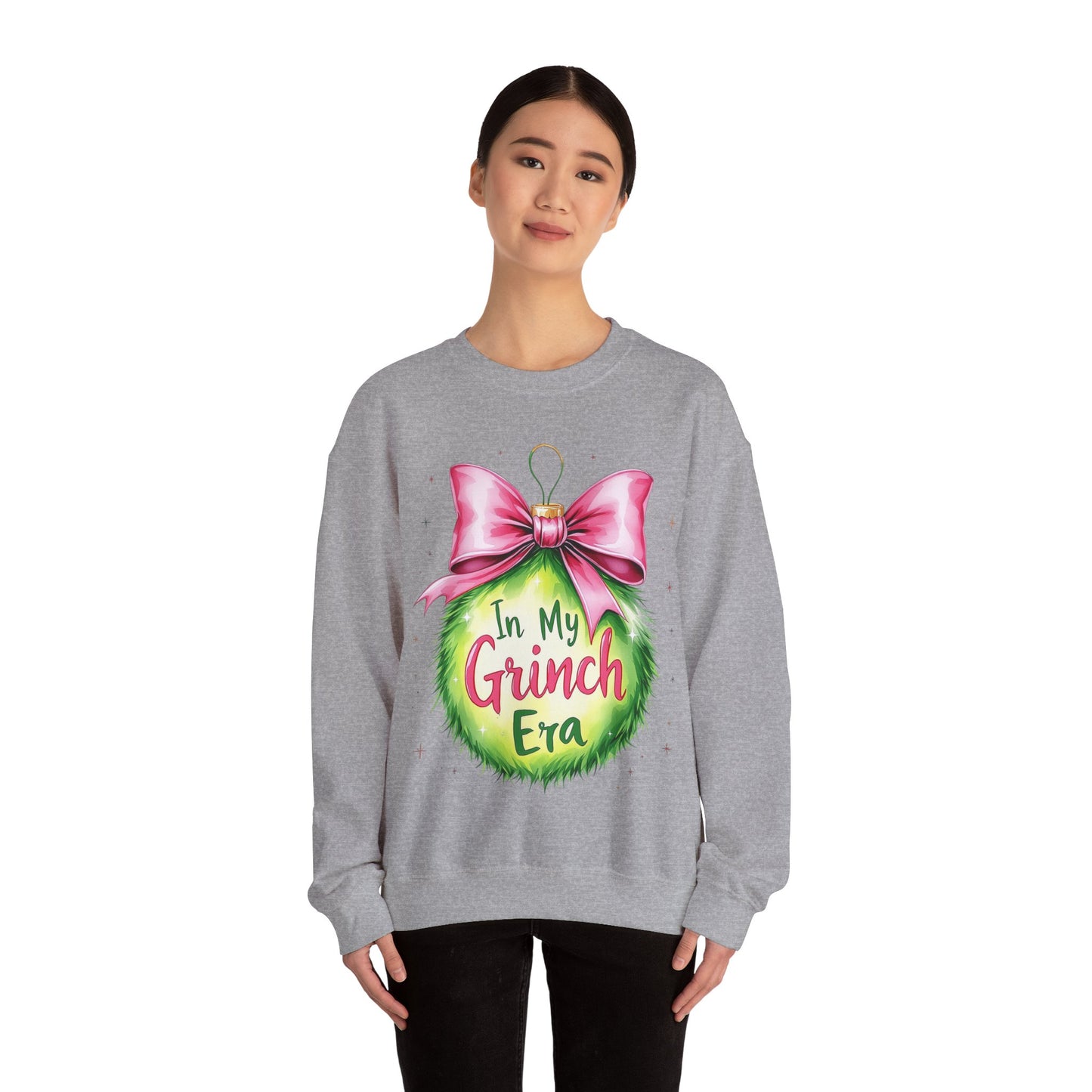 In my Gr@nch Era Unisex Heavy Blend™ Crewneck Sweatshirt