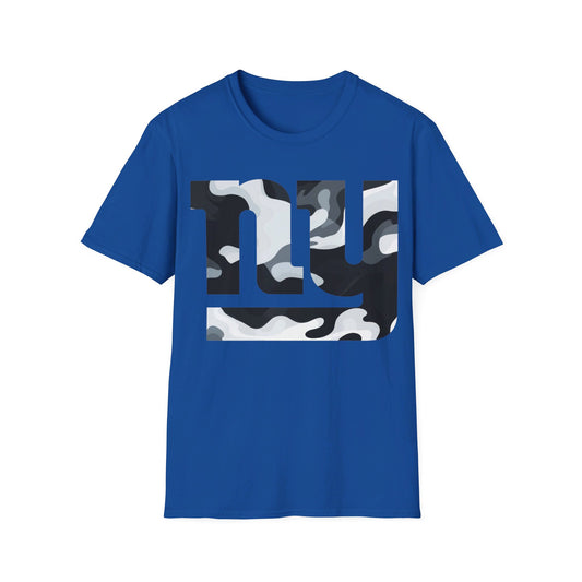 NY Black Camo Unisex Softstyle T-Shirt