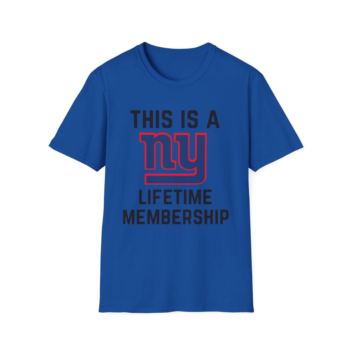 This is a lifetime membership Unisex Softstyle T-Shirt