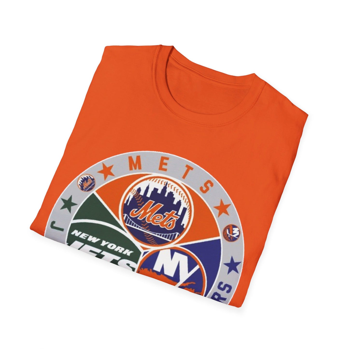 NY teams nyj nyi nym Unisex Softstyle T-Shirt