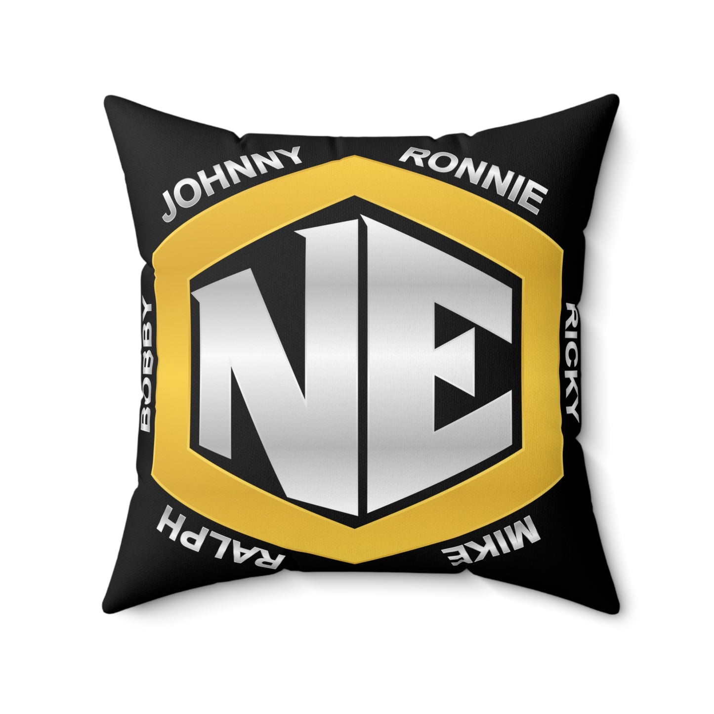 NE New Edition Spun Polyester Square Pillow