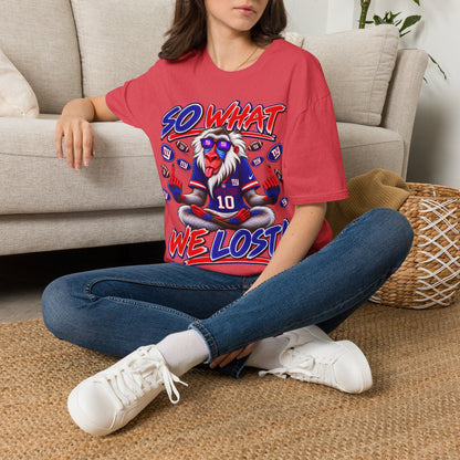 So what, we lost Unisex Softstyle T-Shirt