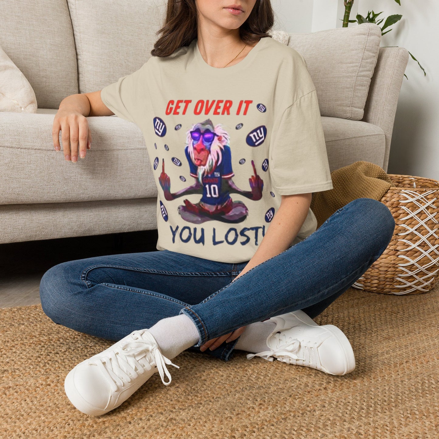 Get over it  Unisex Softstyle T-Shirt