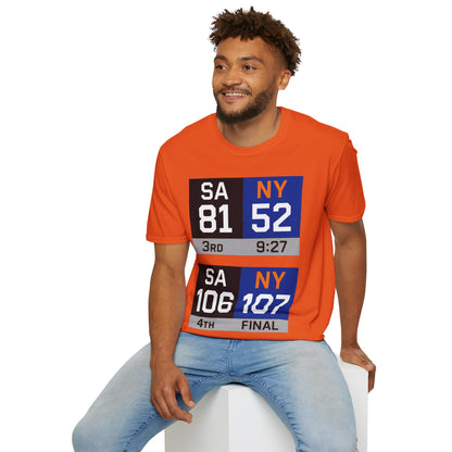 Final Score Game 5 Unisex Softstyle T-Shirt