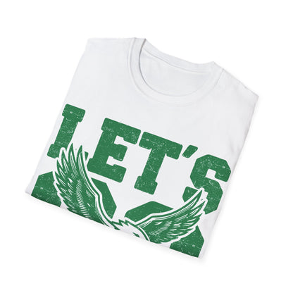 Let's Go unisex Softstyle T-Shirt - Perfect for Game Day
