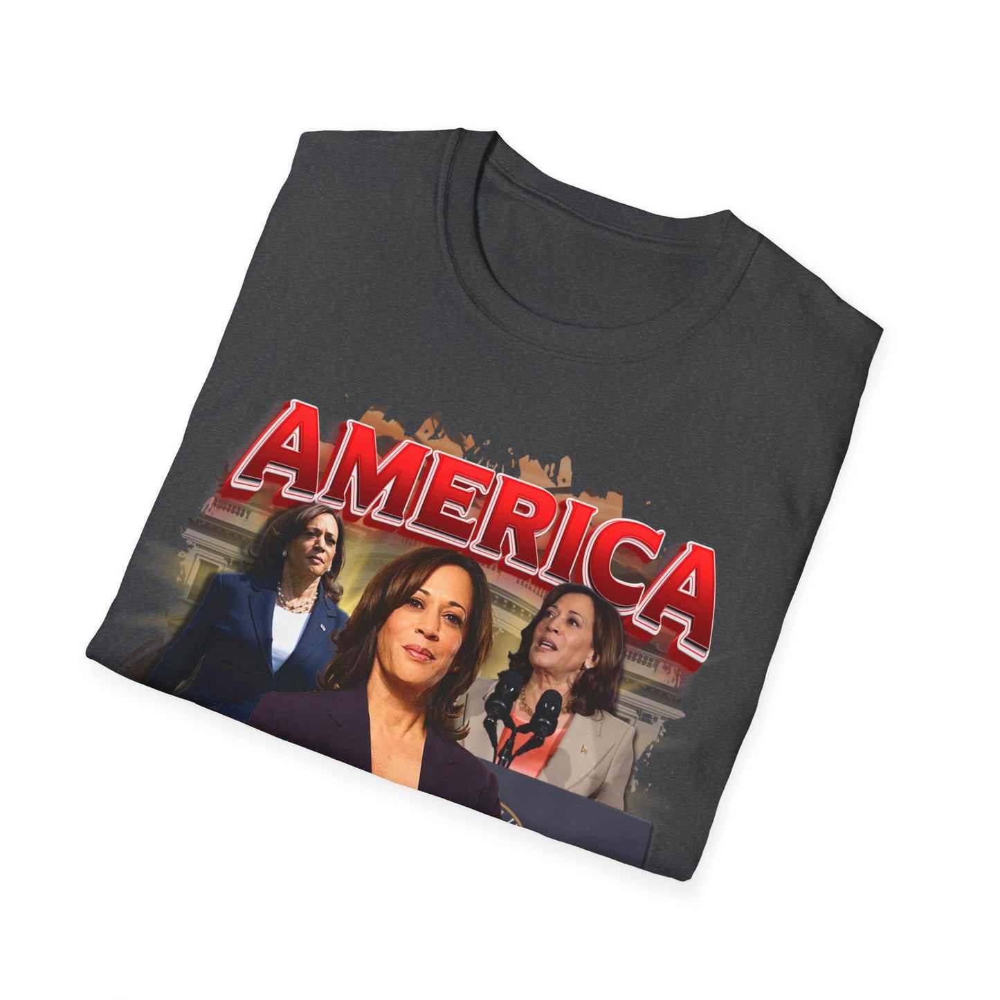 America needs a shero Unisex Softstyle T-Shirt