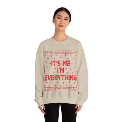 It's me, I'm everything red Unisex Heavy Blend™ Crewneck Sweatshirt
