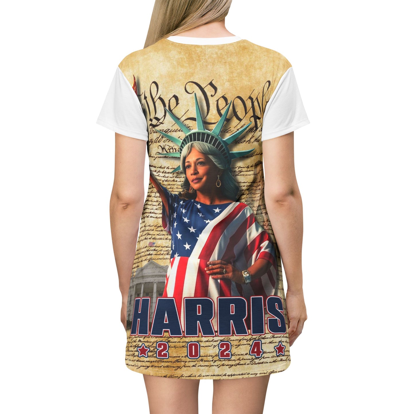 KH liberty T-Shirt Dress (AOP)