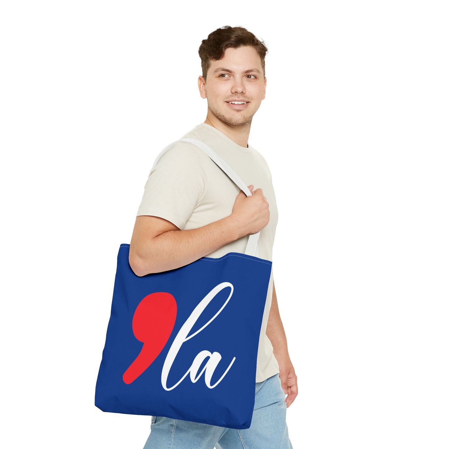 Comma la Tote Bag (AOP)