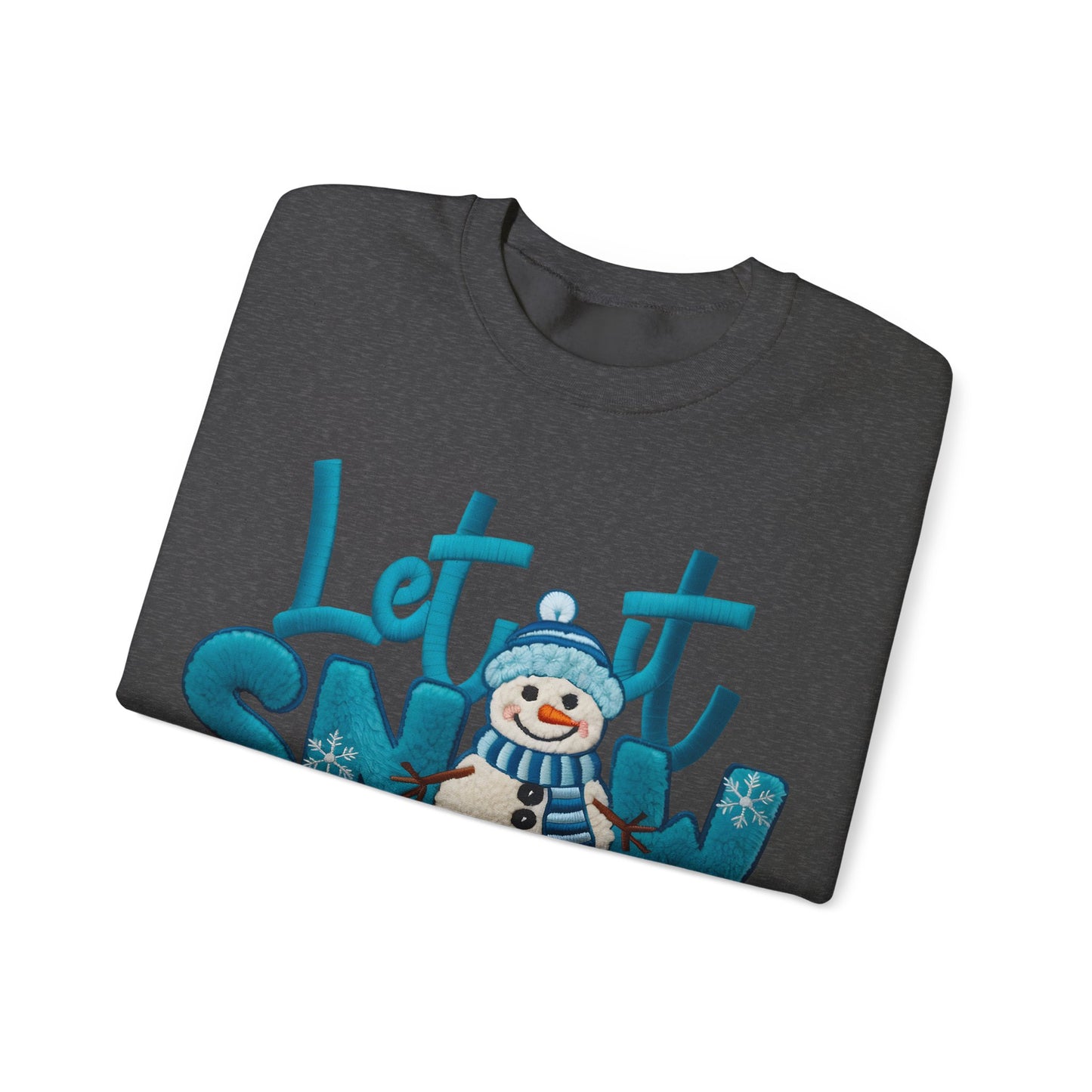 Let it Snow Unisex Heavy Blend™ Crewneck Sweatshirt