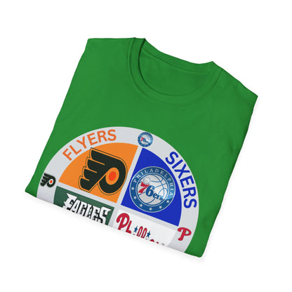 Philadelphia sports teams Unisex Softstyle T-Shirt