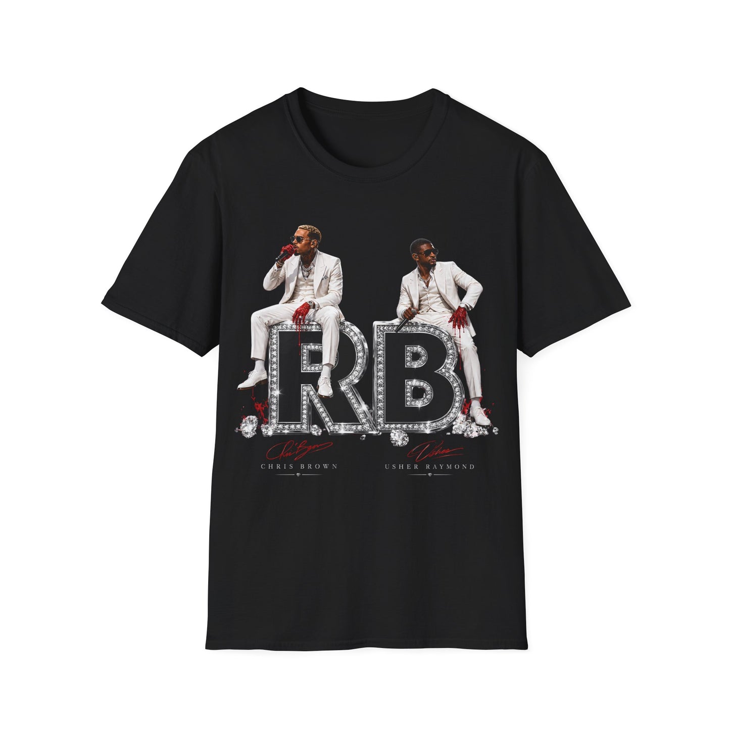 R & B Usher, Chris Unisex Softstyle T-Shirt