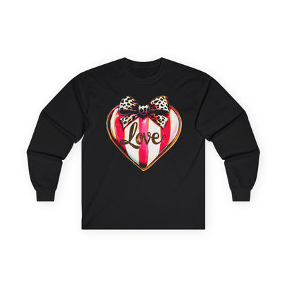 Love/heart Unisex Ultra Cotton Long Sleeve Tee