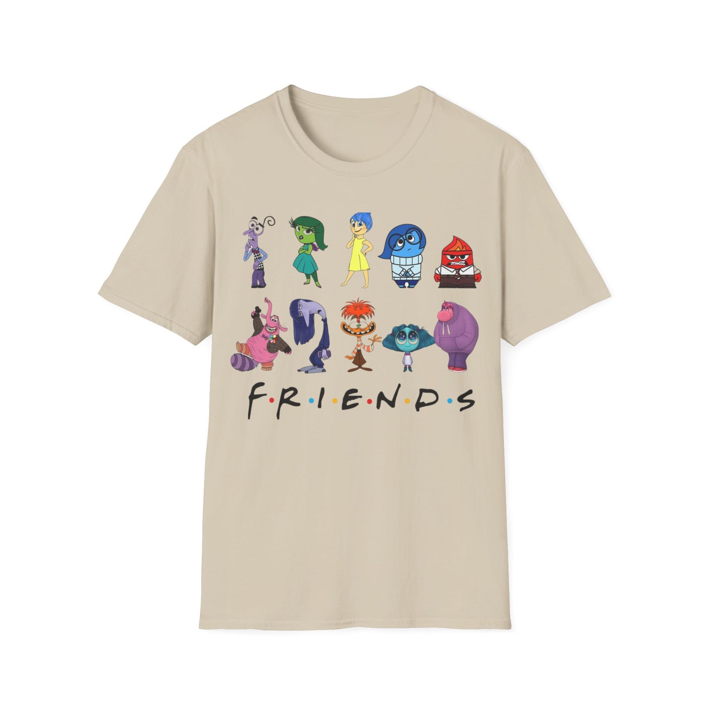 Inside Out Friends Unisex Softstyle T-Shirt