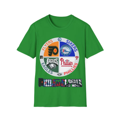 Philadelphia sports teams Unisex Softstyle T-Shirt