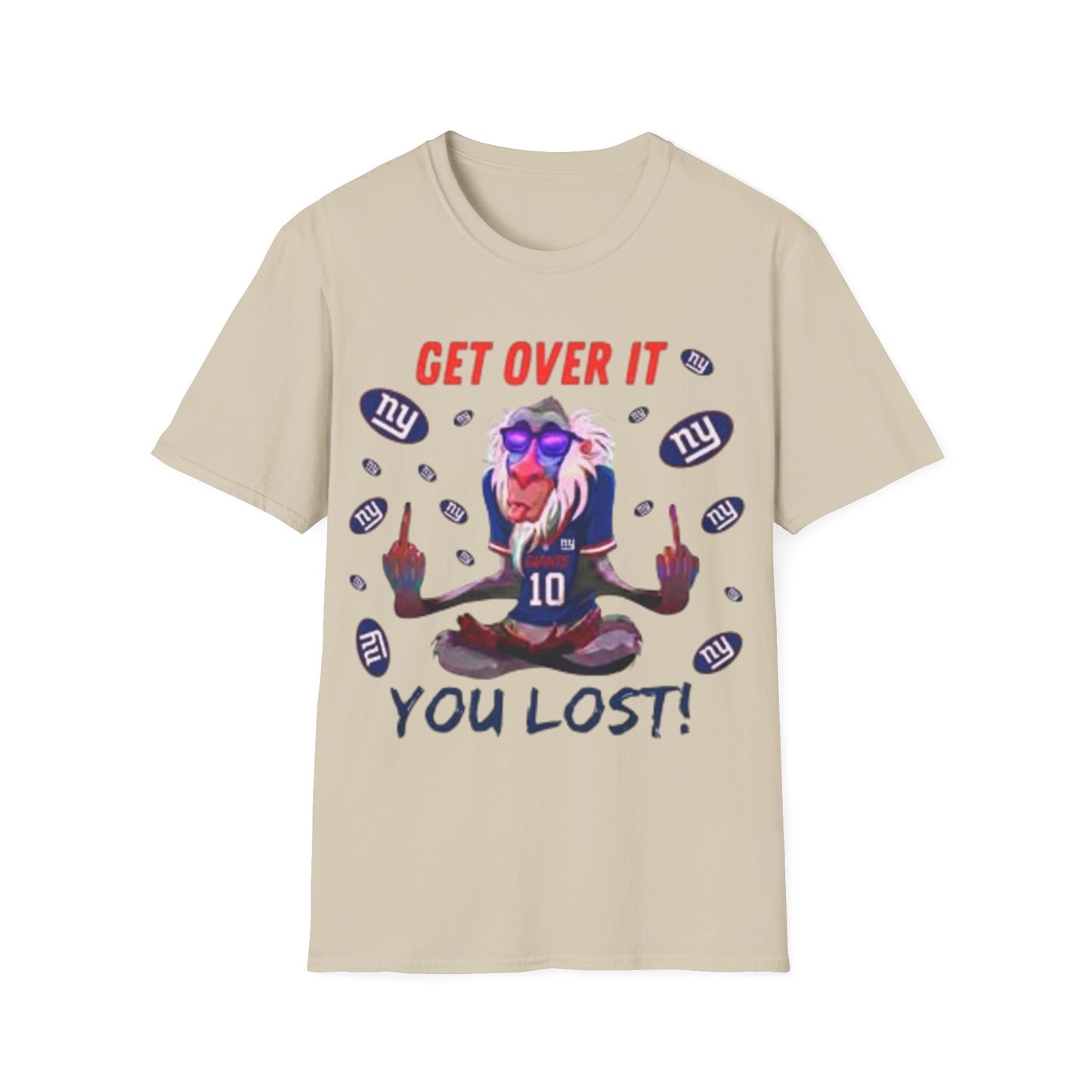 Get over it  Unisex Softstyle T-Shirt