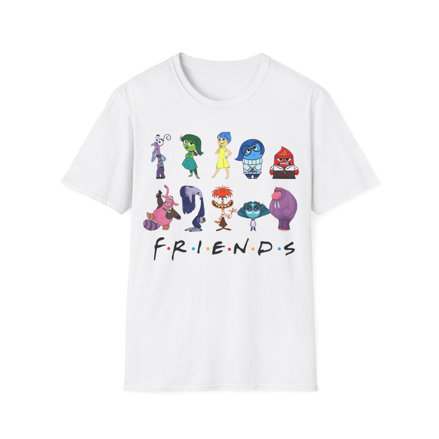 Inside Out Friends Unisex Softstyle T-Shirt