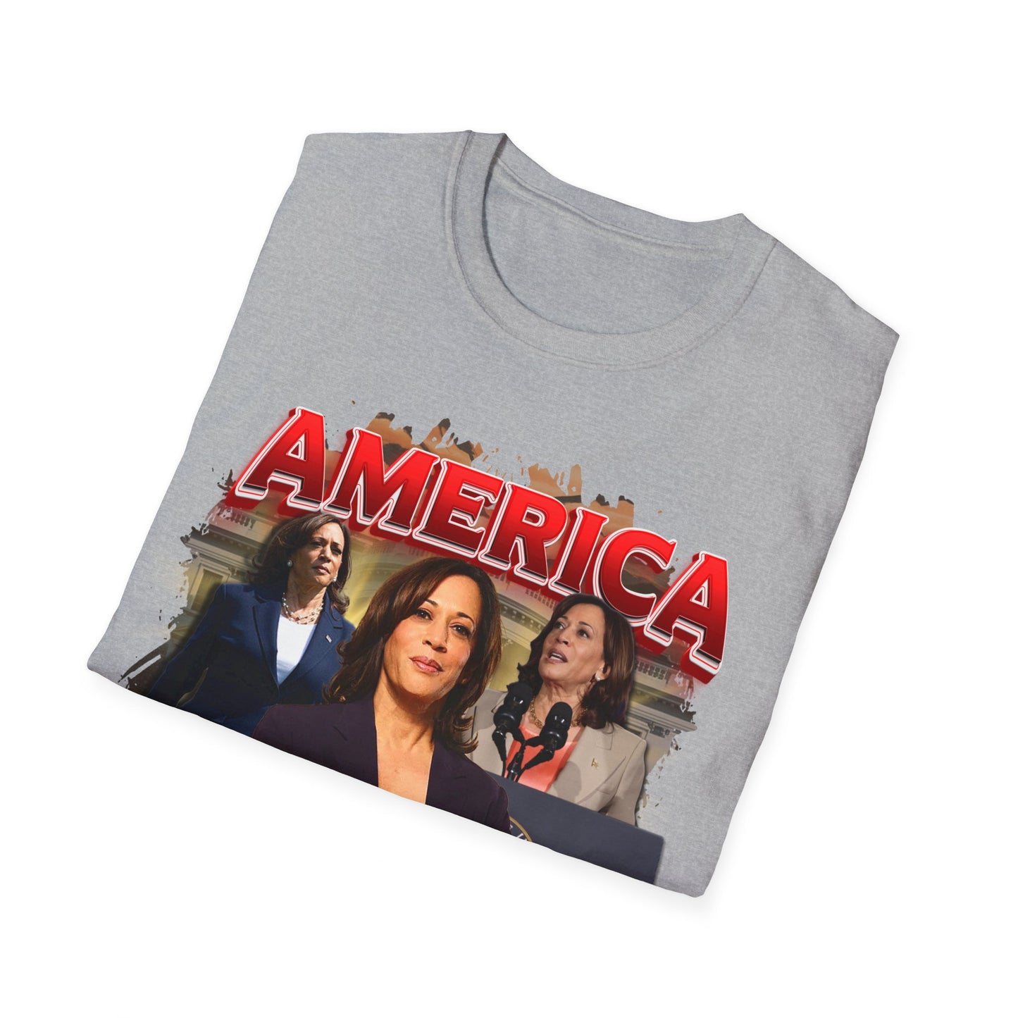 America needs a shero Unisex Softstyle T-Shirt