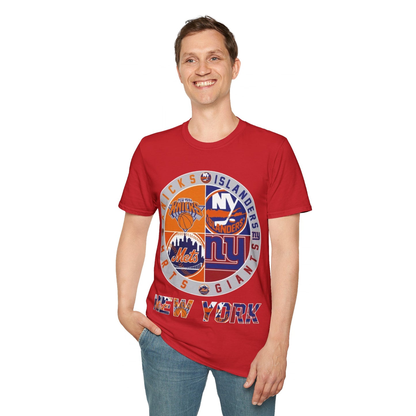 Sports Collage Unisex Softstyle T-Shirt