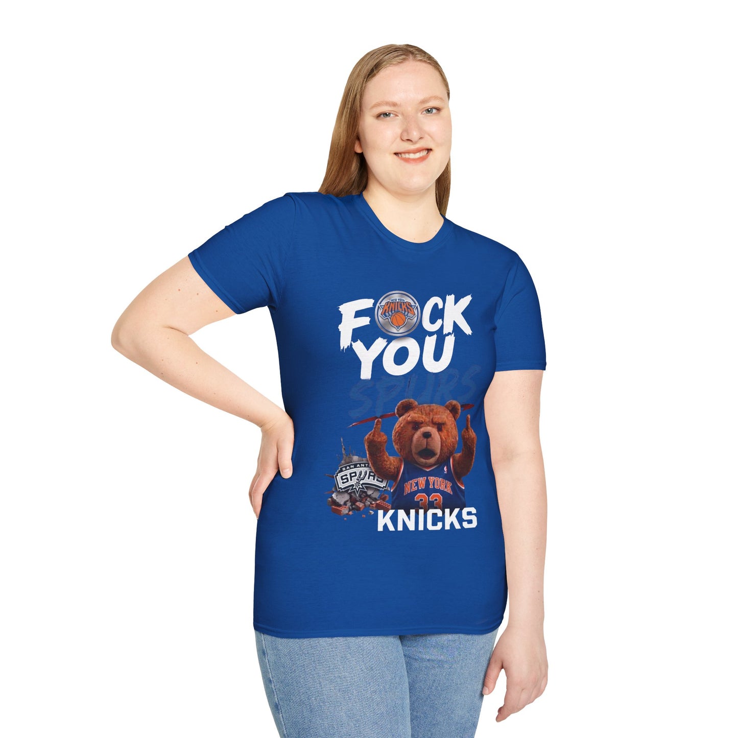 F you Unisex Softstyle T-Shirt