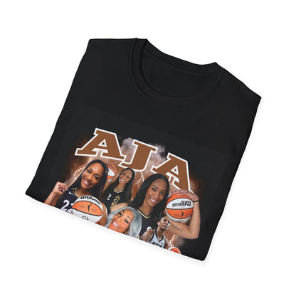A wilson collage, dark Unisex Softstyle T-Shirt