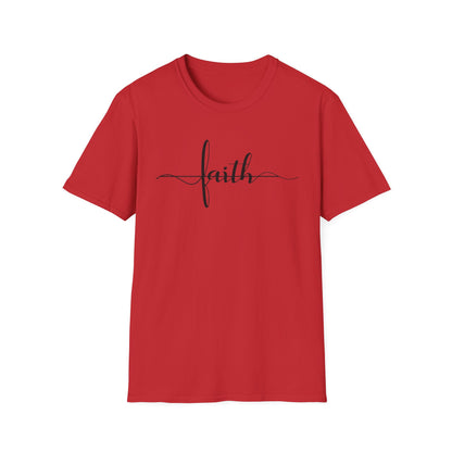 Faith horizontal -Inspired Unisex Softstyle T-Shirt, Inspirational Tee