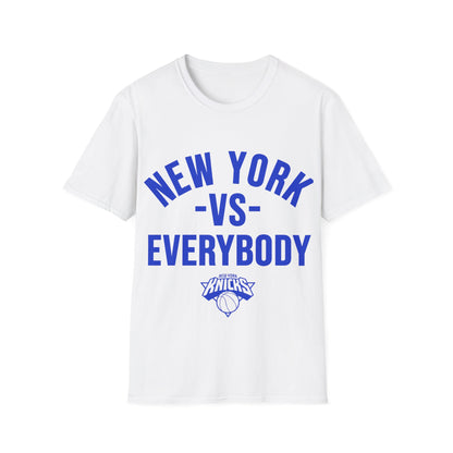 New York vs Everybody Blue Unisex Softstyle T-Shirt