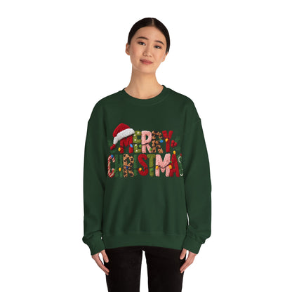 Merry Christmas, yarn Unisex Heavy Blend™ Crewneck Sweatshirt