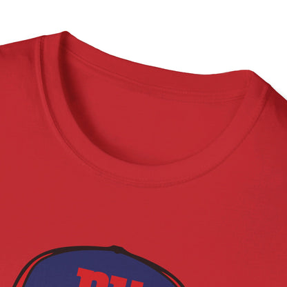 Girl with puffs Unisex Softstyle T-Shirt