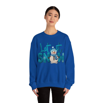 Let it Snow Unisex Heavy Blend™ Crewneck Sweatshirt