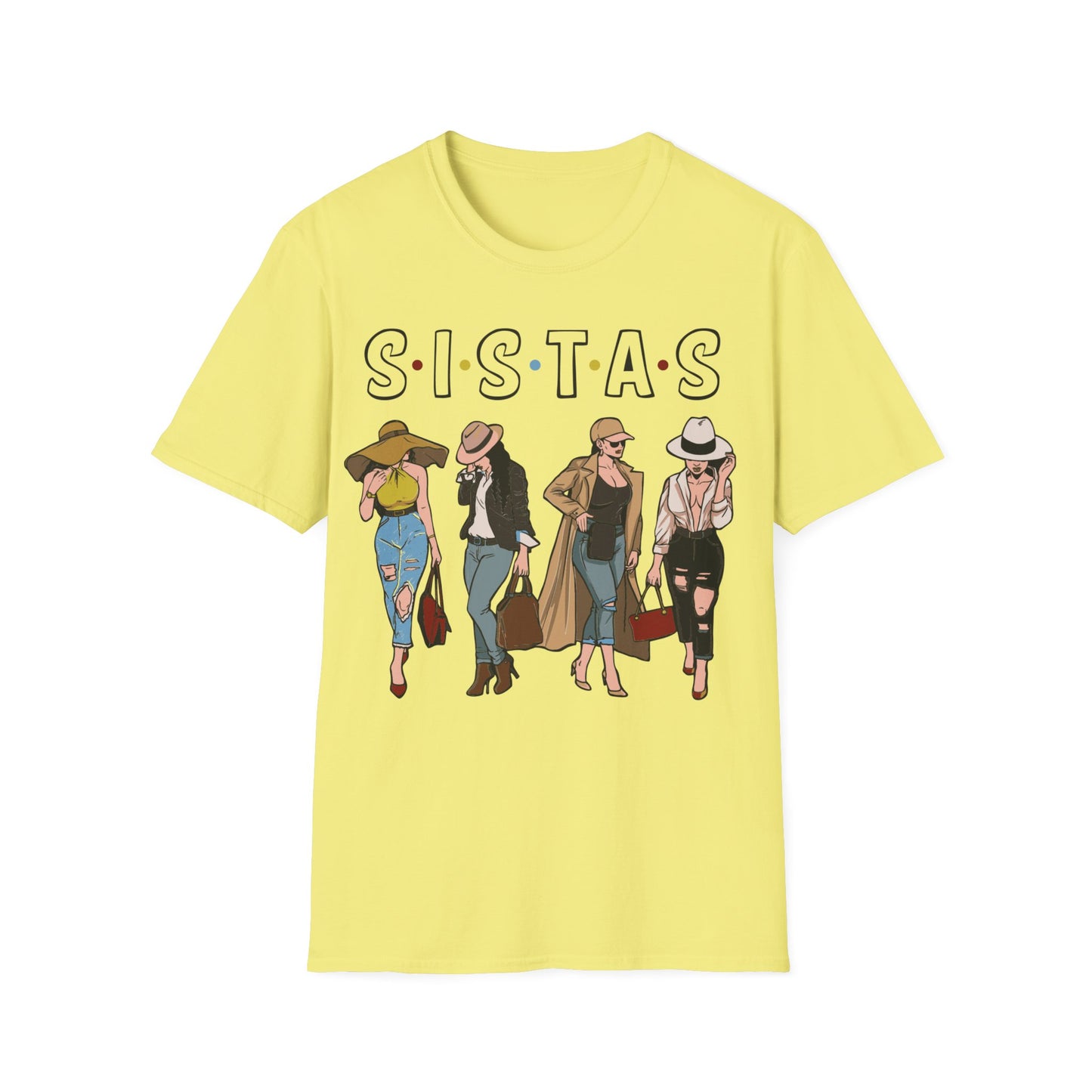 Caucasian sistas Unisex Softstyle T-Shirt