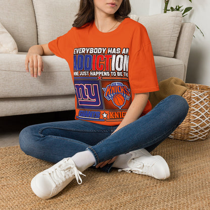 Everybody has an addiction, nyg, nyk Unisex Softstyle T-Shirt