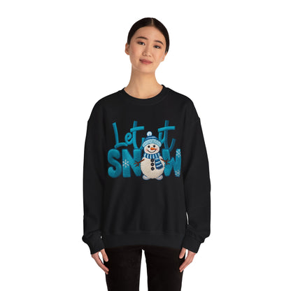 Let it Snow Unisex Heavy Blend™ Crewneck Sweatshirt