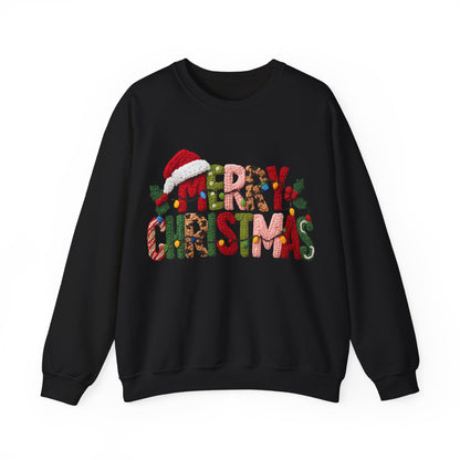 Merry Christmas, yarn Unisex Heavy Blend™ Crewneck Sweatshirt