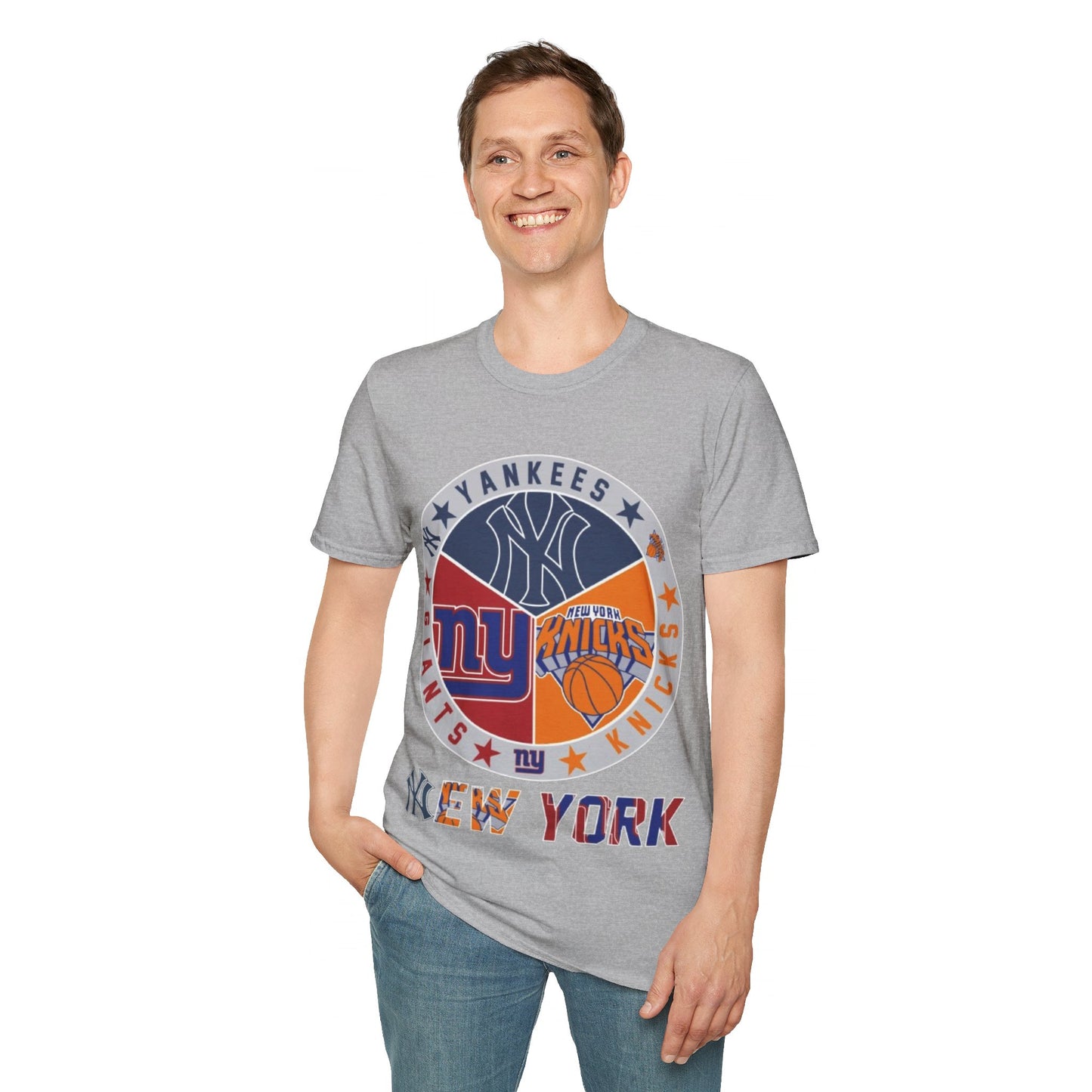 Sports Collage Unisex Softstyle T-Shirt