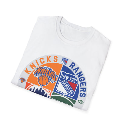Sports Collage 5 Unisex Softstyle T-Shirt