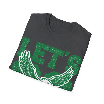Let's Go unisex Softstyle T-Shirt - Perfect for Game Day