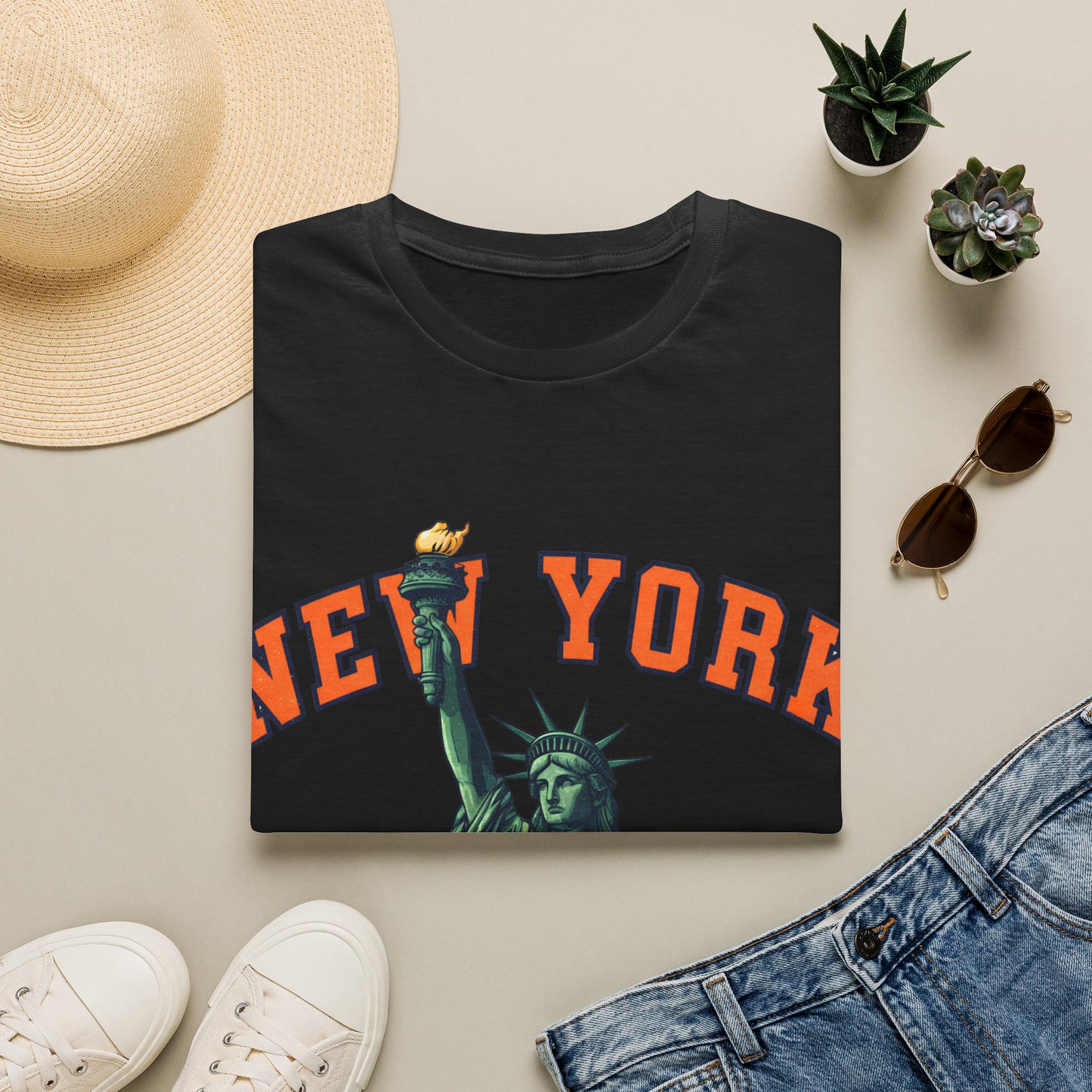 NY Liberty Unisex Softstyle T-Shirt