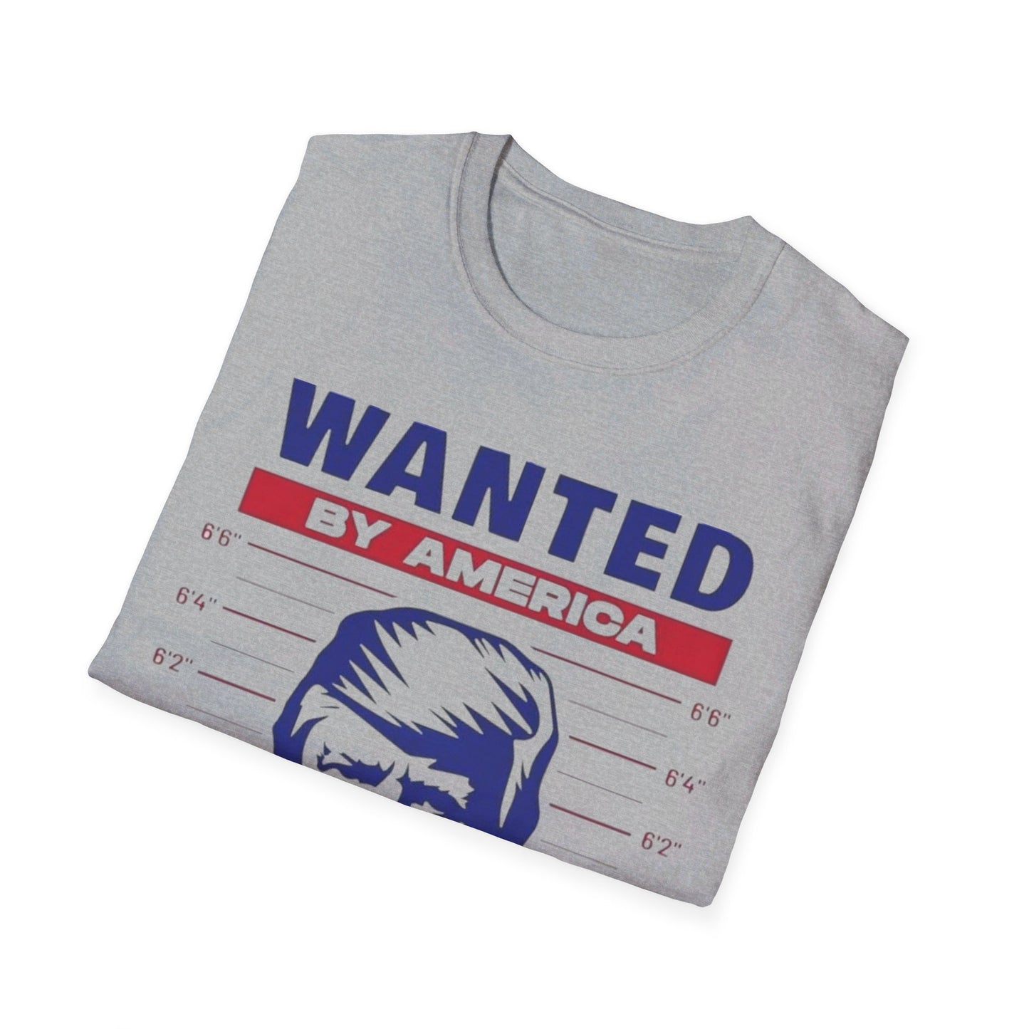 Wanted by America Unisex Softstyle T-Shirt