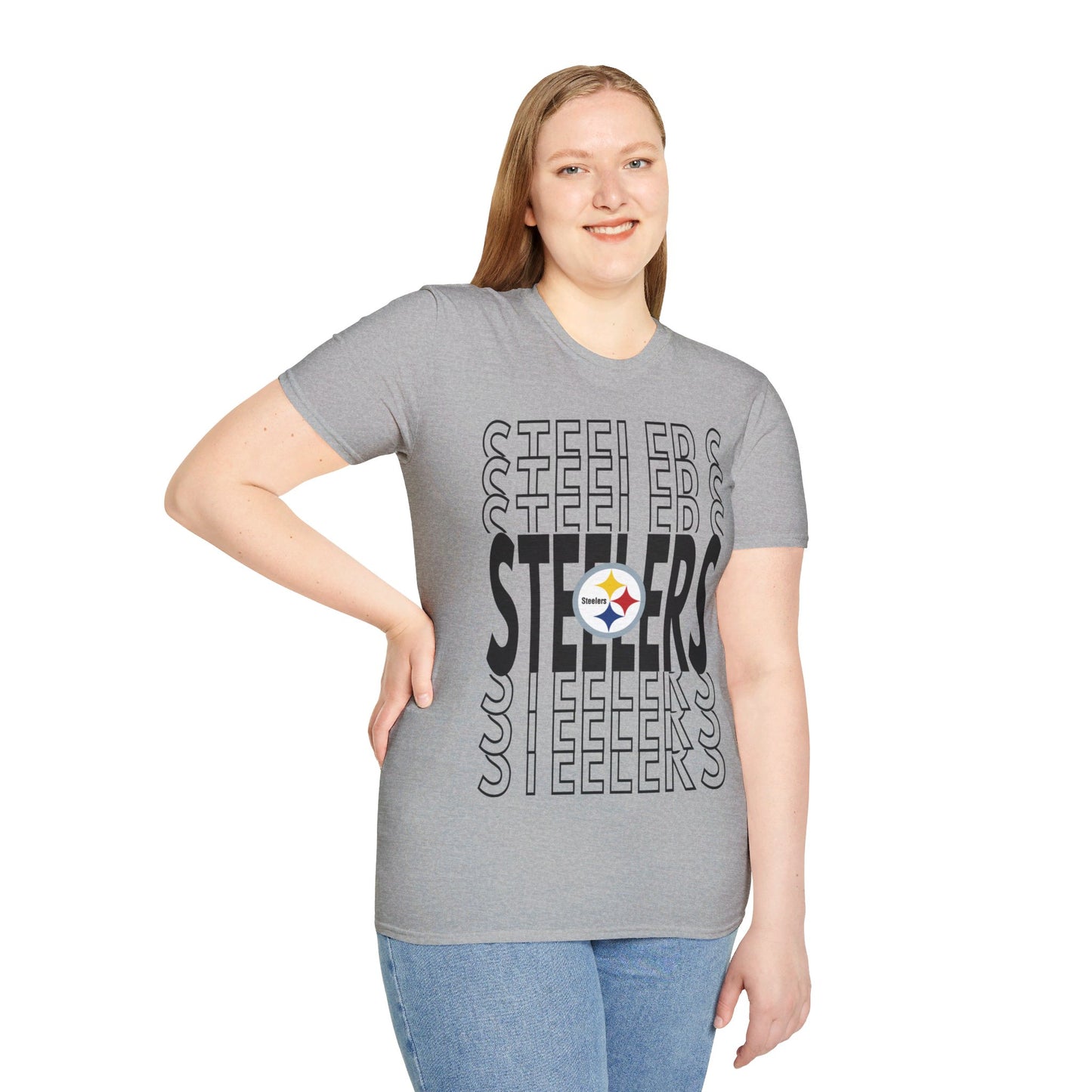 Stl stacked Unisex Softstyle T-Shirt