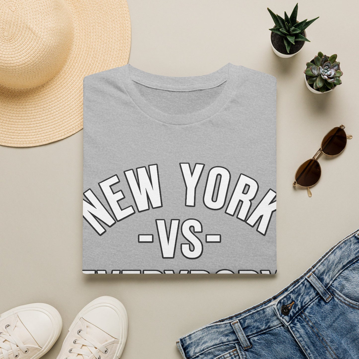 New York vs Everybody Unisex Softstyle T-Shirt