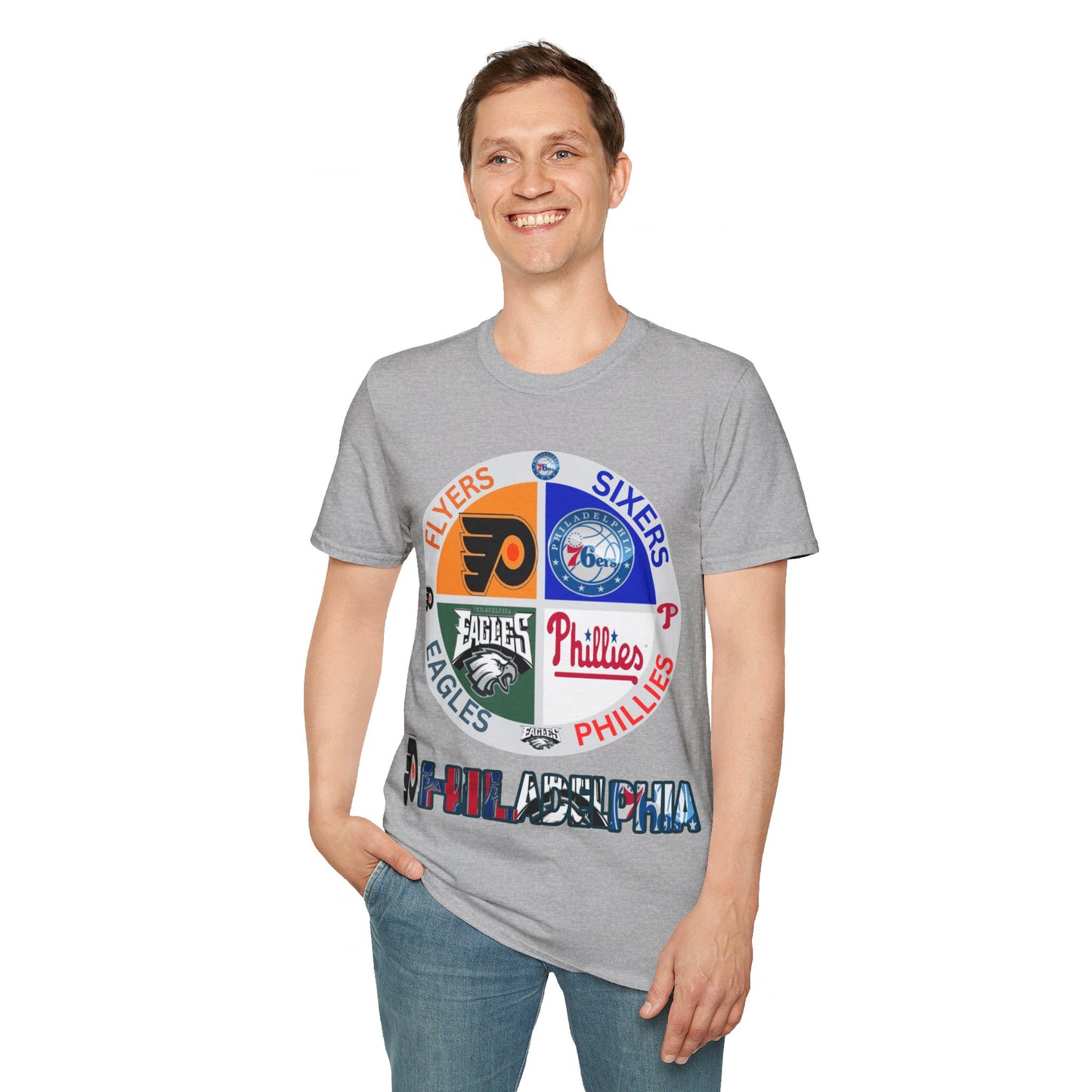 Sports Collage Pa. Unisex Softstyle T-Shirt