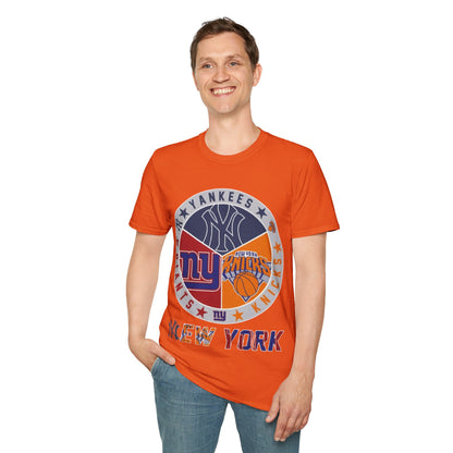 Sports Collage Unisex Softstyle T-Shirt