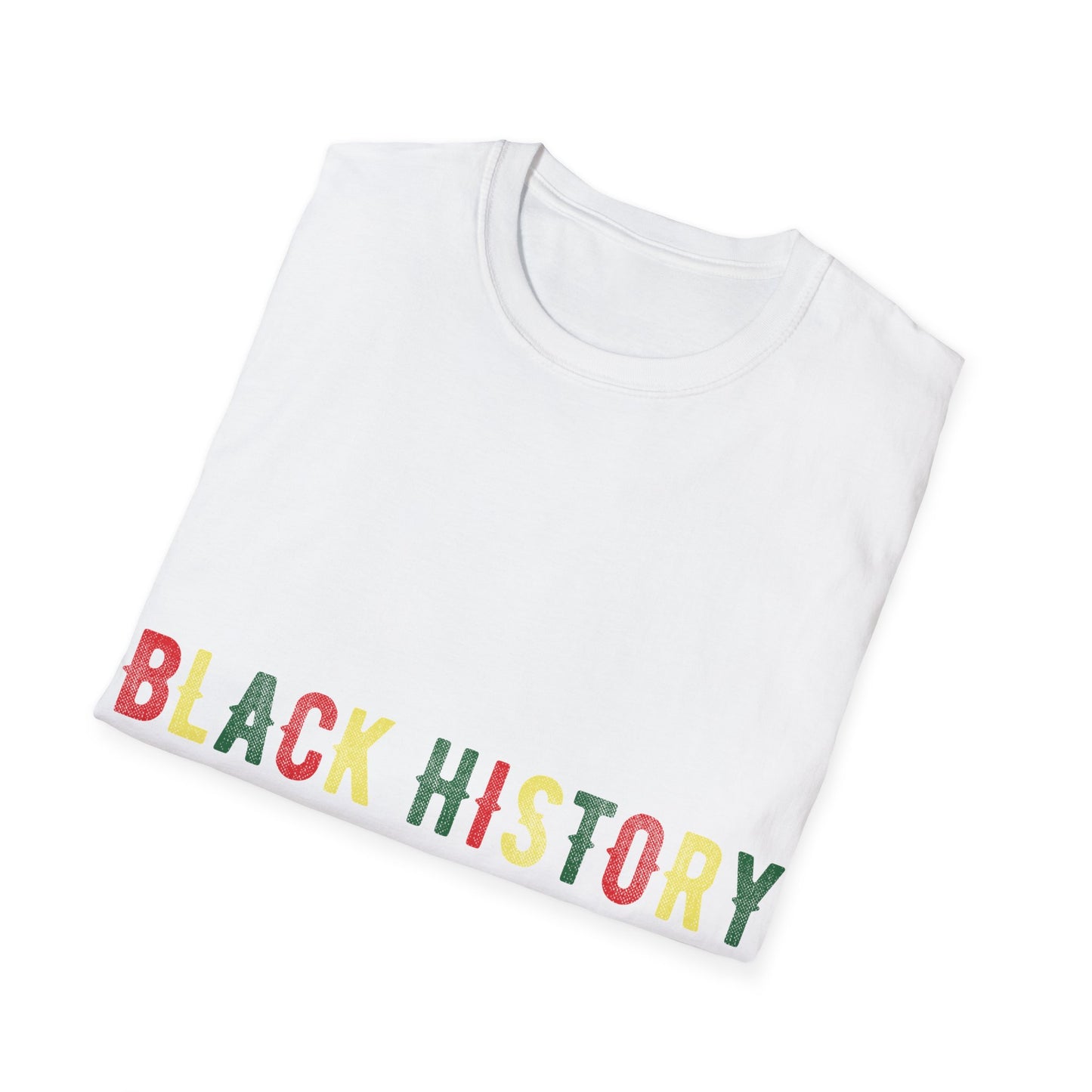 Black history leaders 2 Unisex Softstyle T-Shirt