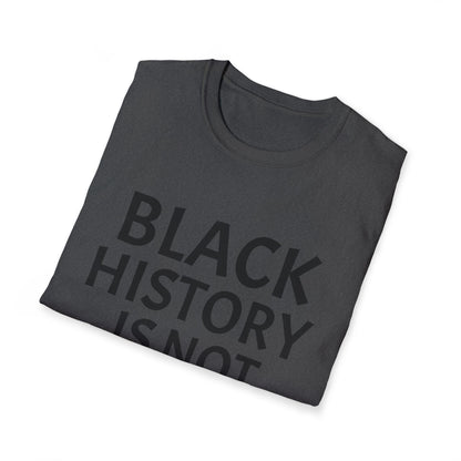 Black history is not optional Unisex Softstyle T-Shirt