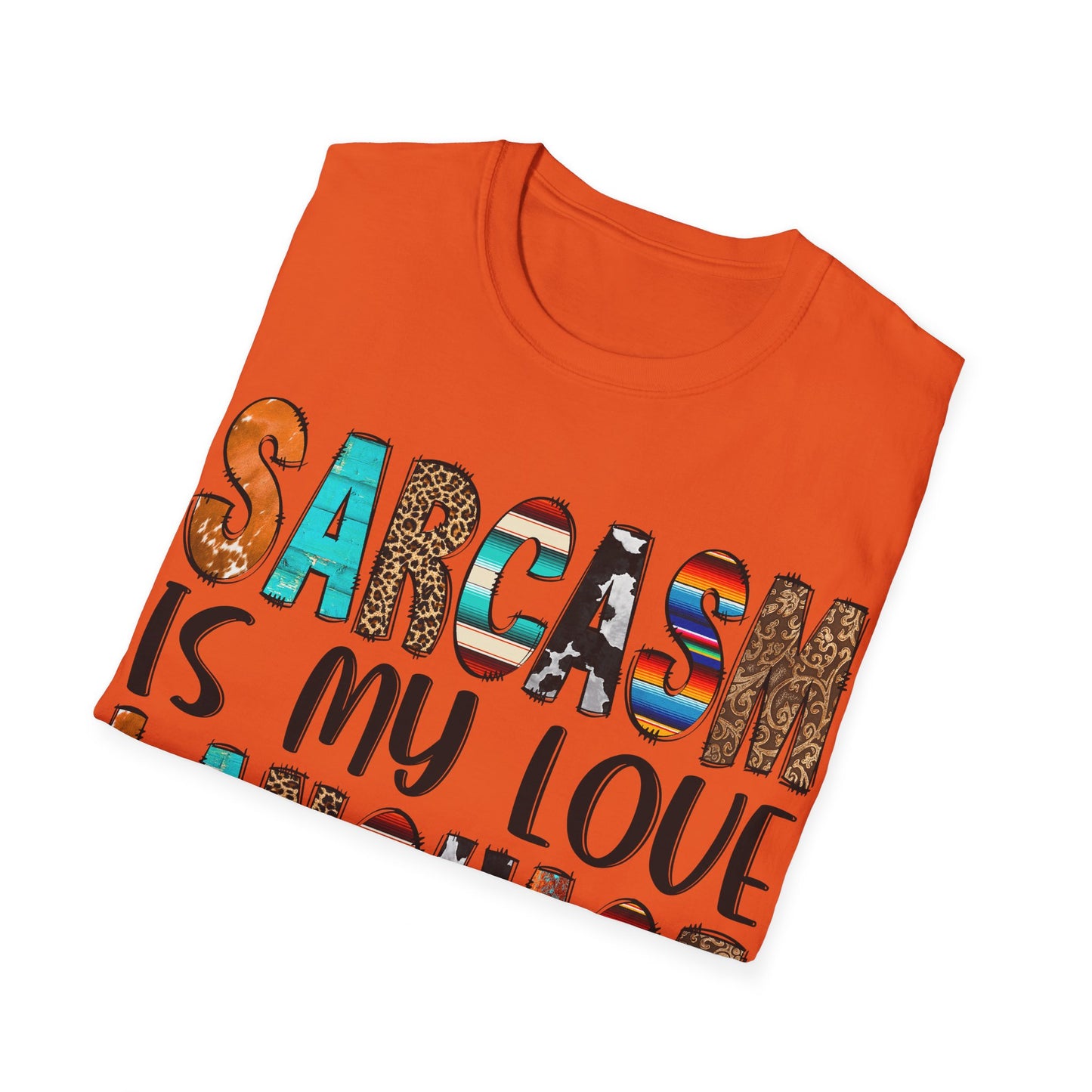 Sarcasm Unisex Softstyle T-Shirt