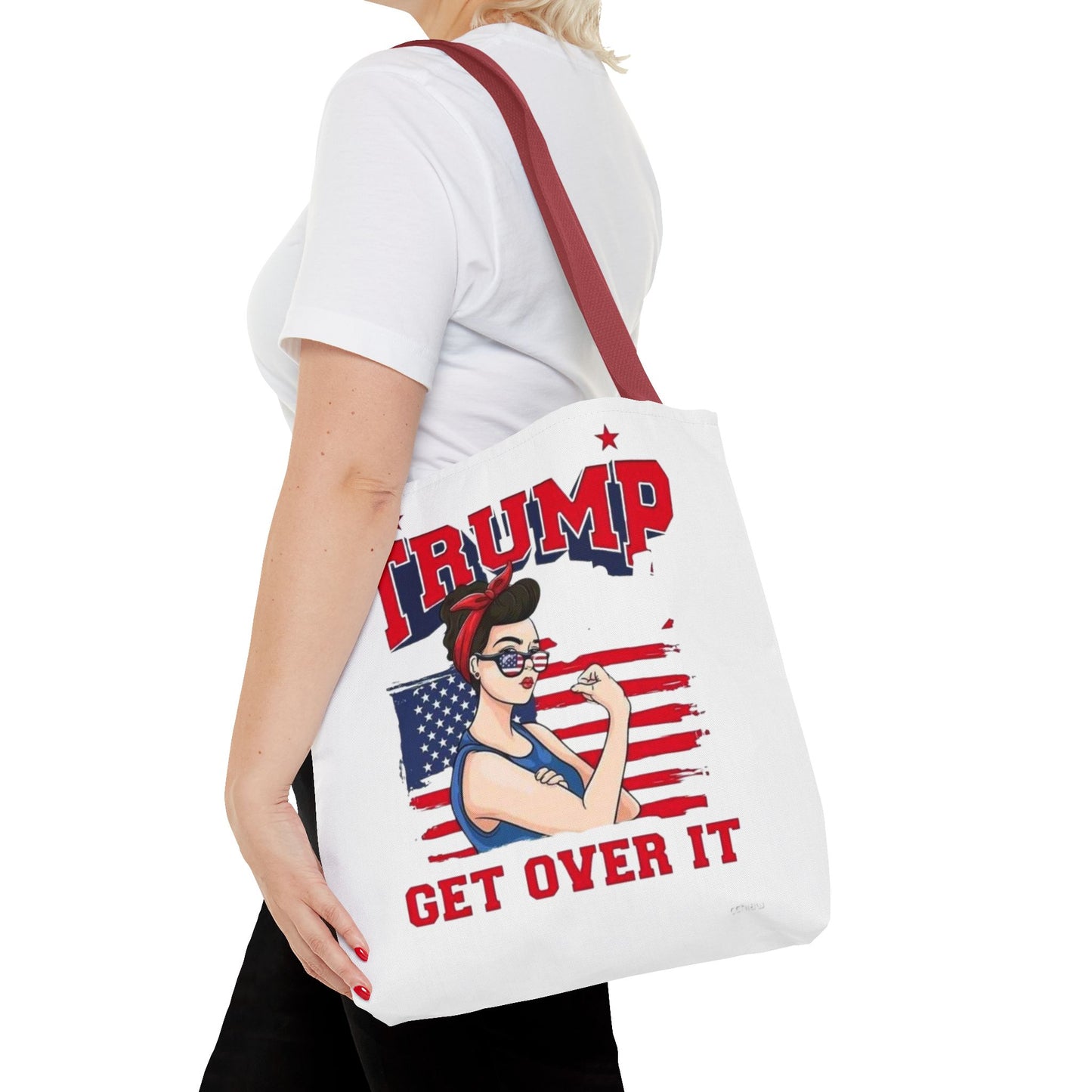 Trump get over it Tote Bag (AOP)