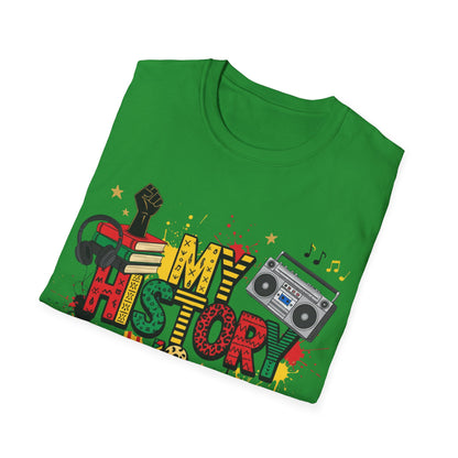 My history is strong Unisex Softstyle T-Shirt