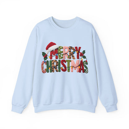 Merry Christmas, yarn Unisex Heavy Blend™ Crewneck Sweatshirt