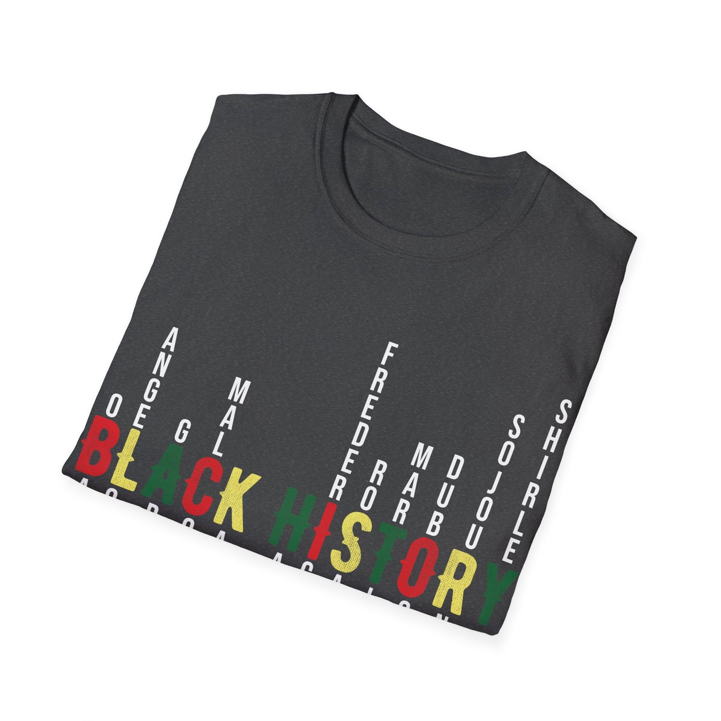 Black history leaders 2 Unisex Softstyle T-Shirt